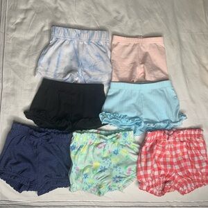 Garanimals Baby Shorts Bundle 7pcs | 0-3 Months